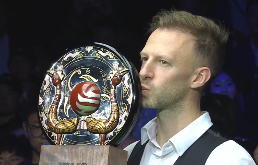 特鲁姆普10-7大胜卡特，荣获武汉公开赛冠军，斩获排名赛第25冠